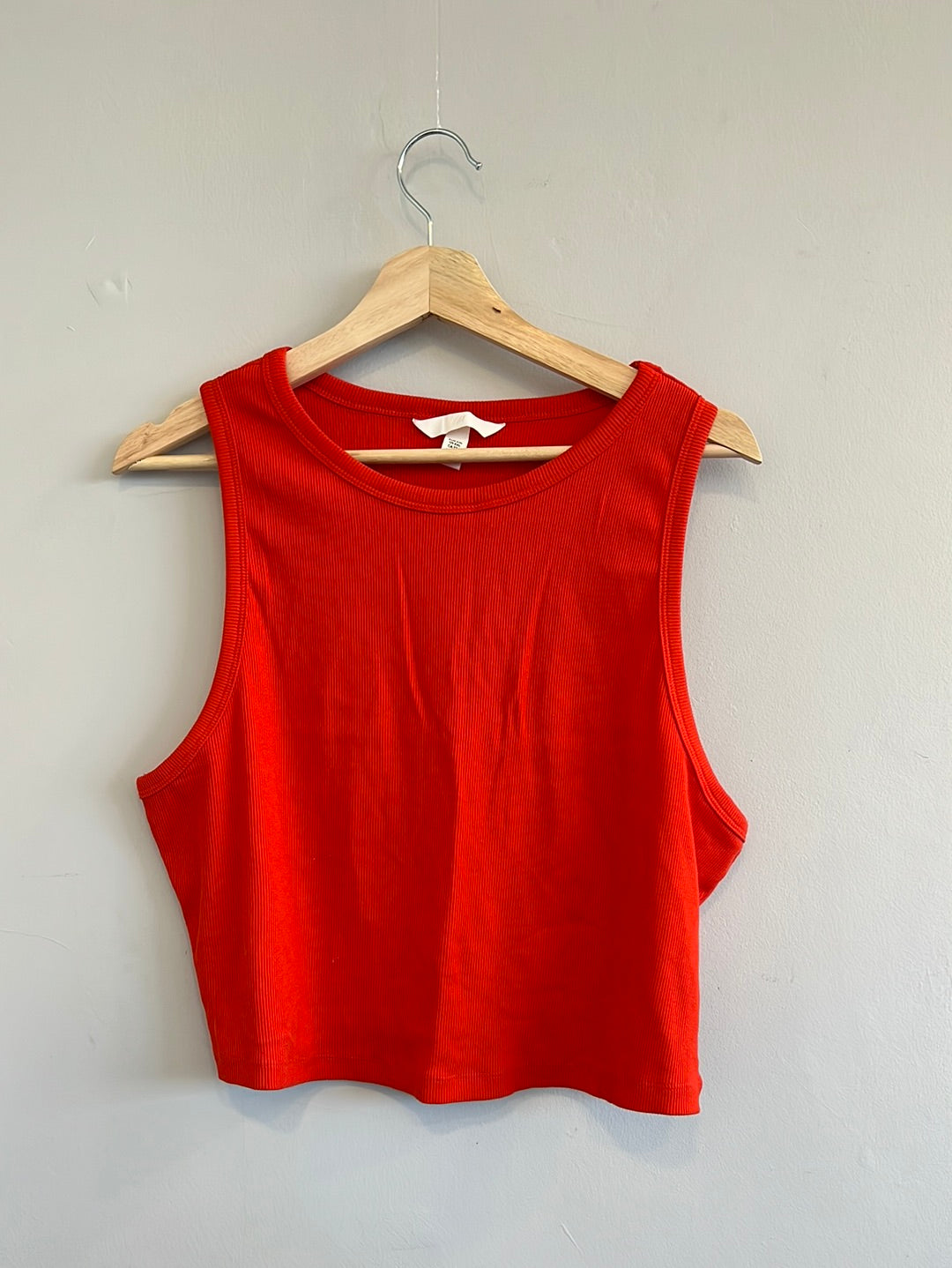 H&m red clearance tank top