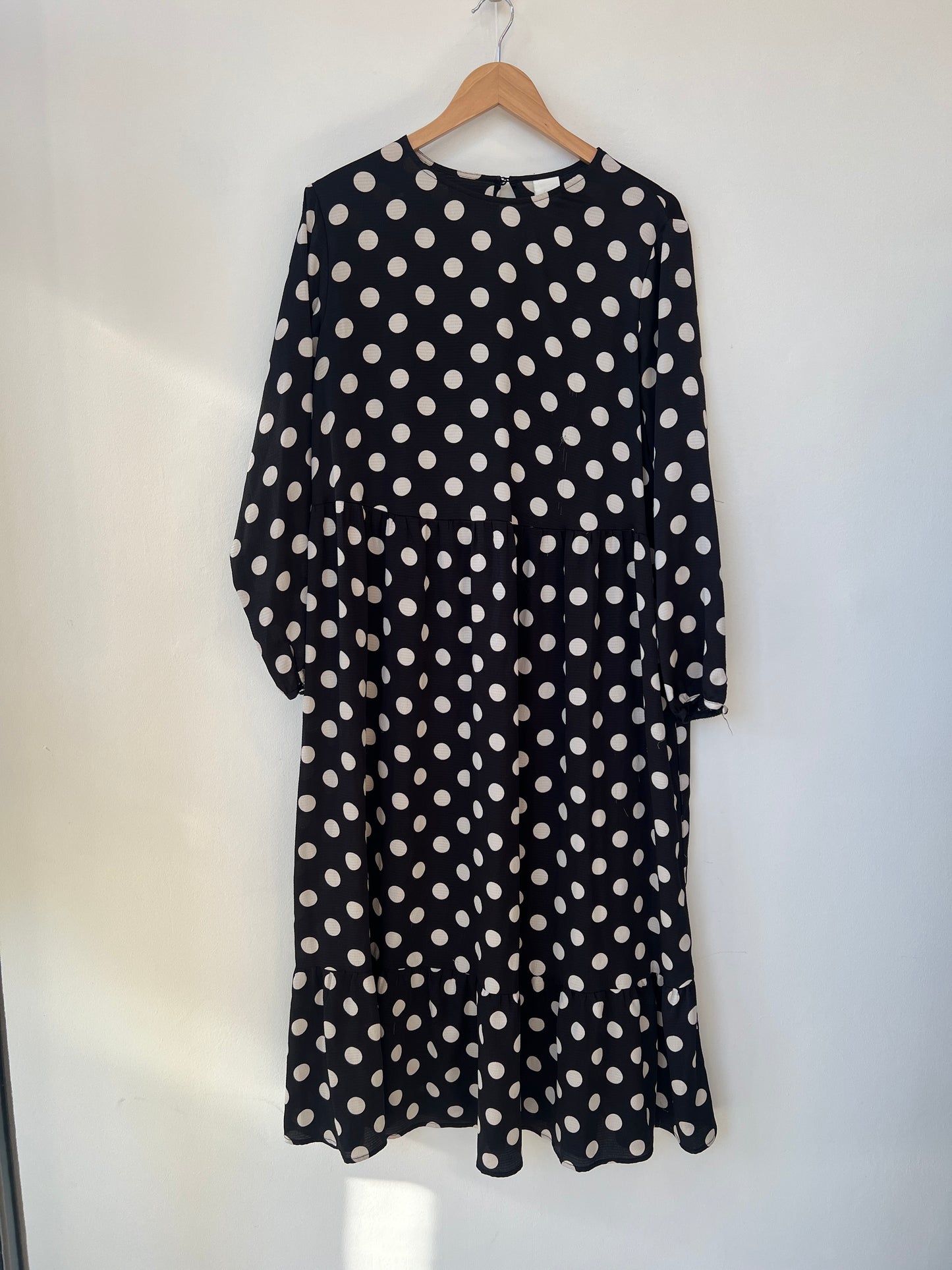 H&M - Polka dot long dress