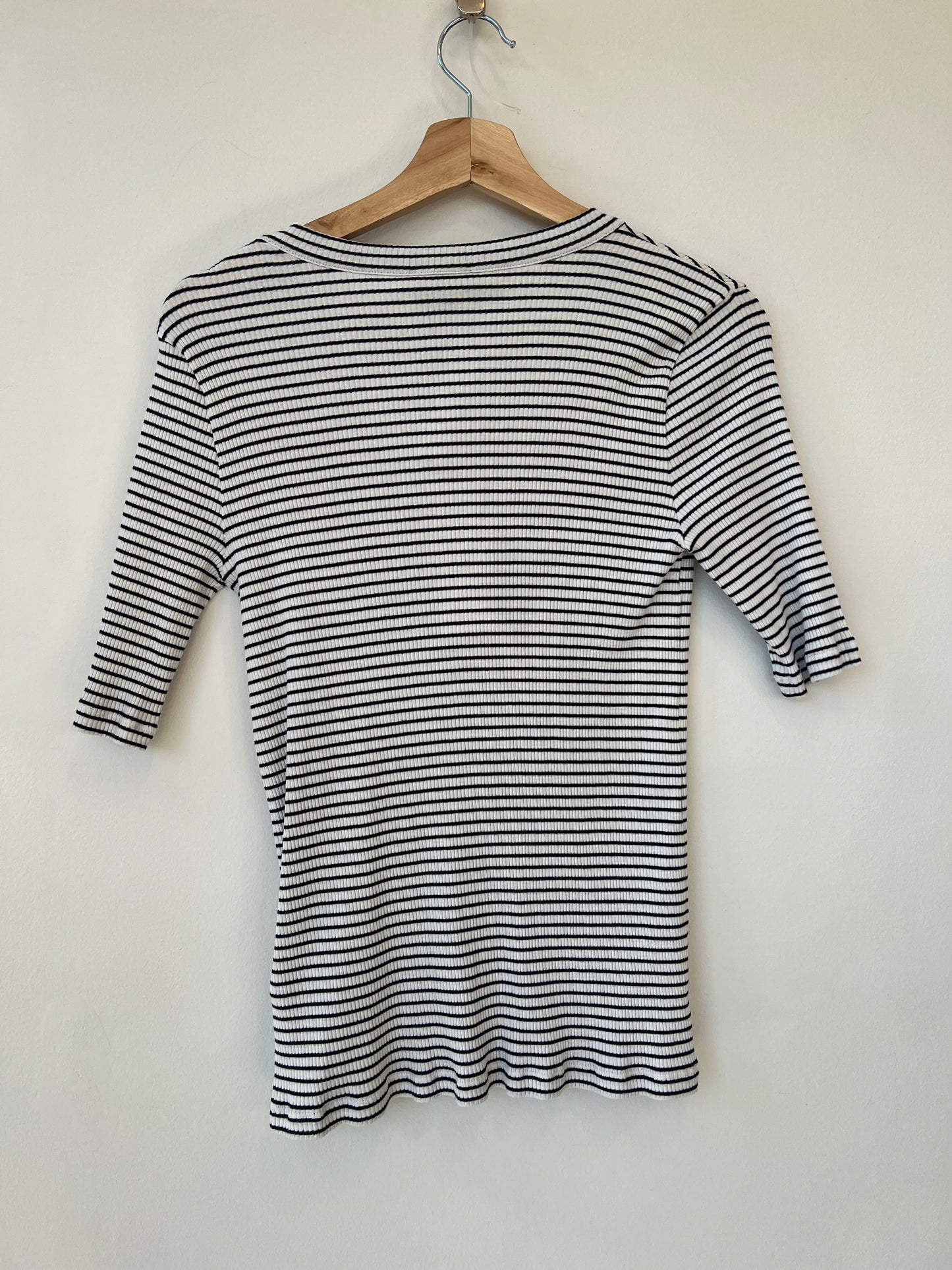 Hobbs - Striped button up top