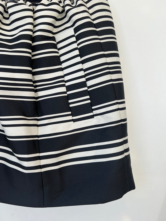 Carven - Striped structured skirt