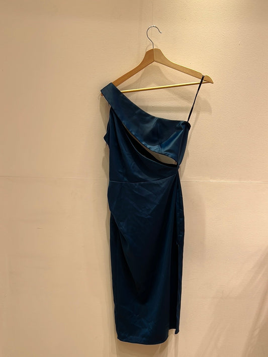 ASOS - One shoulder satin dress