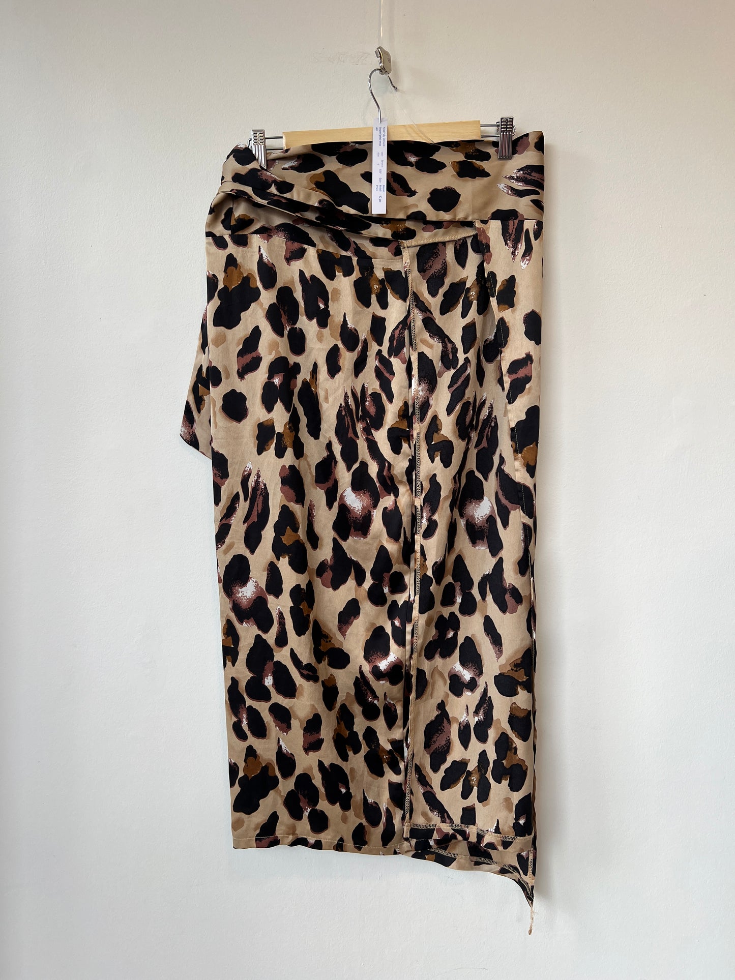 Never Fully Dressed - Leopard print wrap skirt