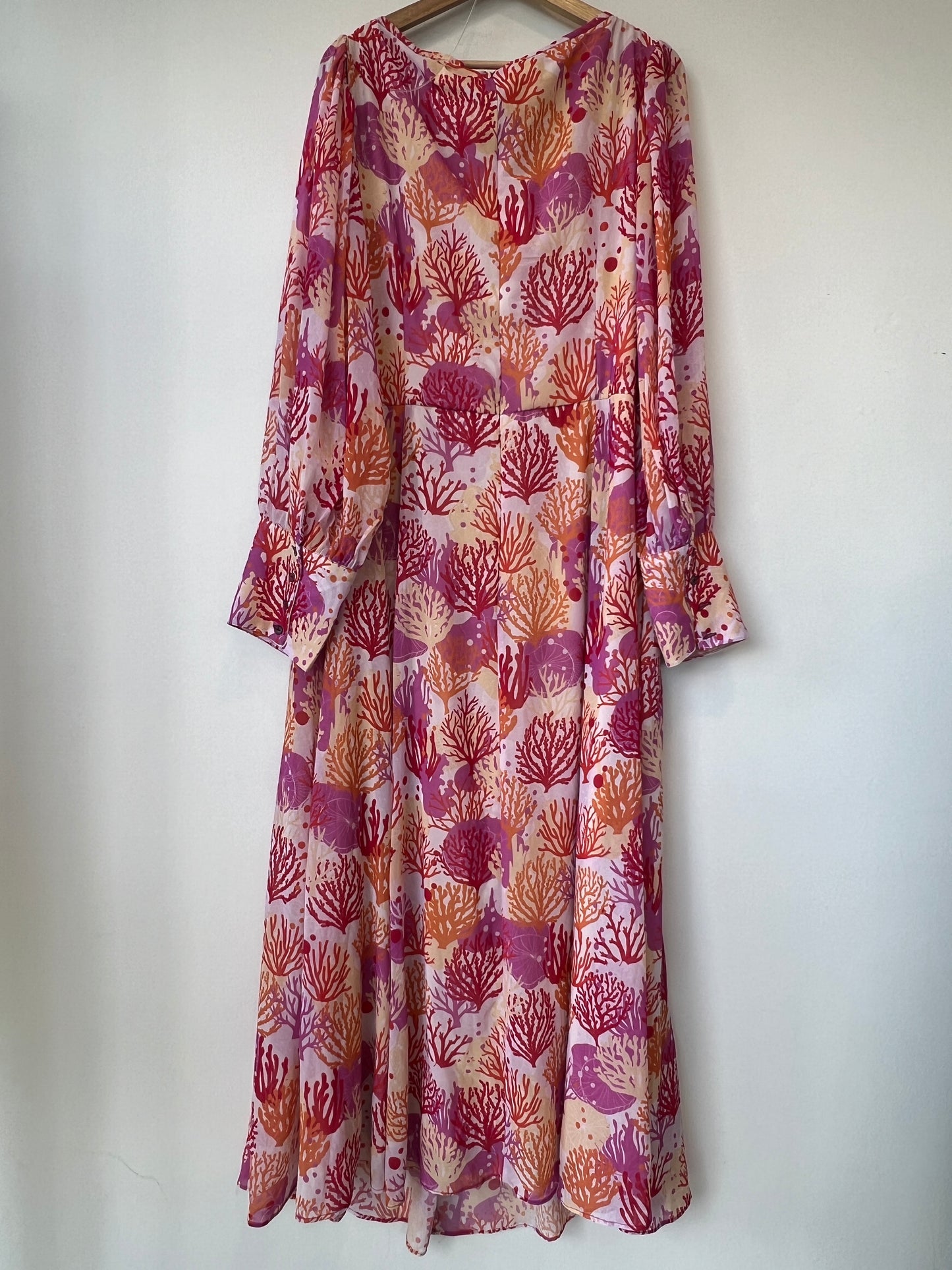 No Label - Coral print dress