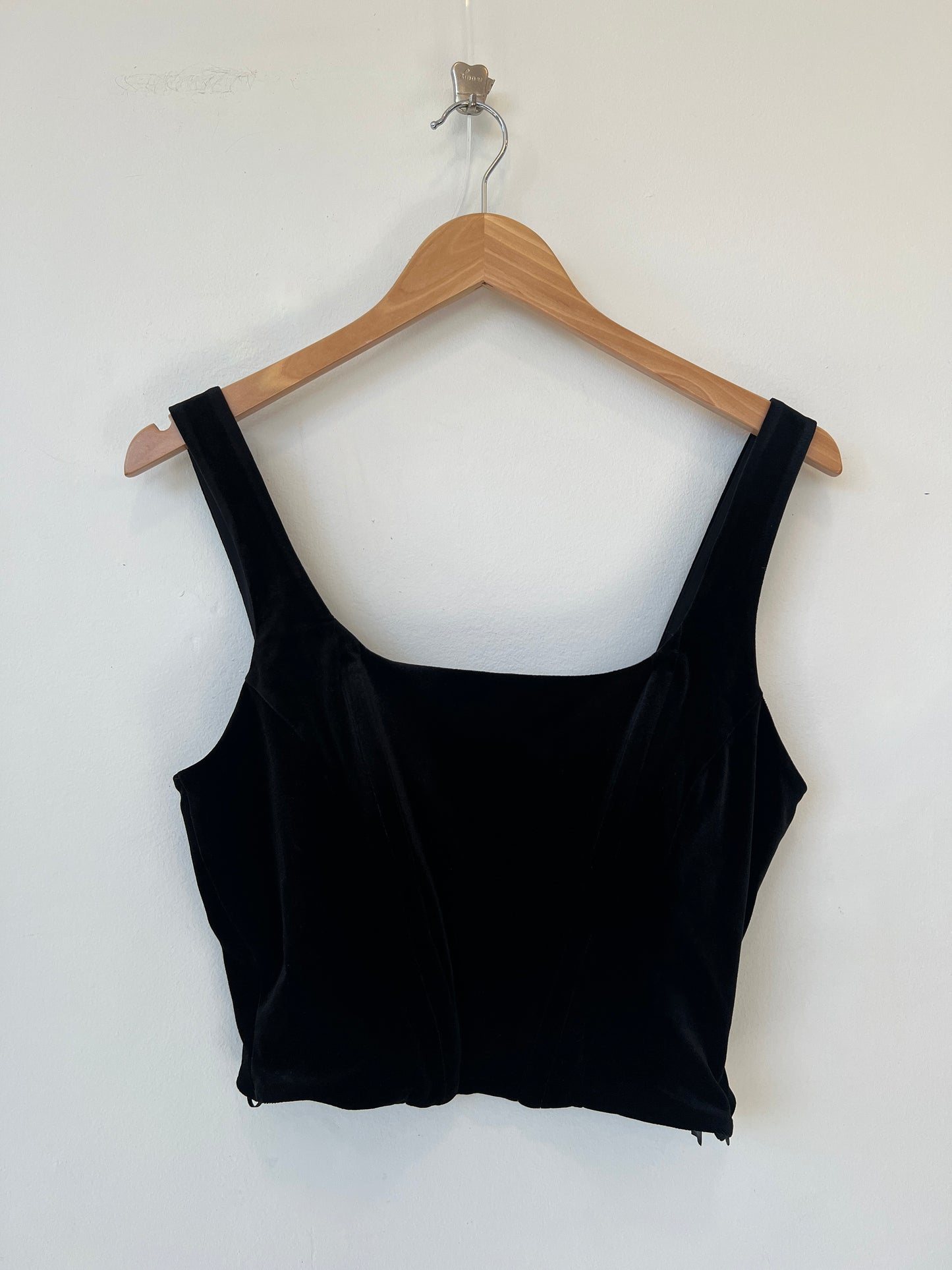 Anthropology - Velvet crop top