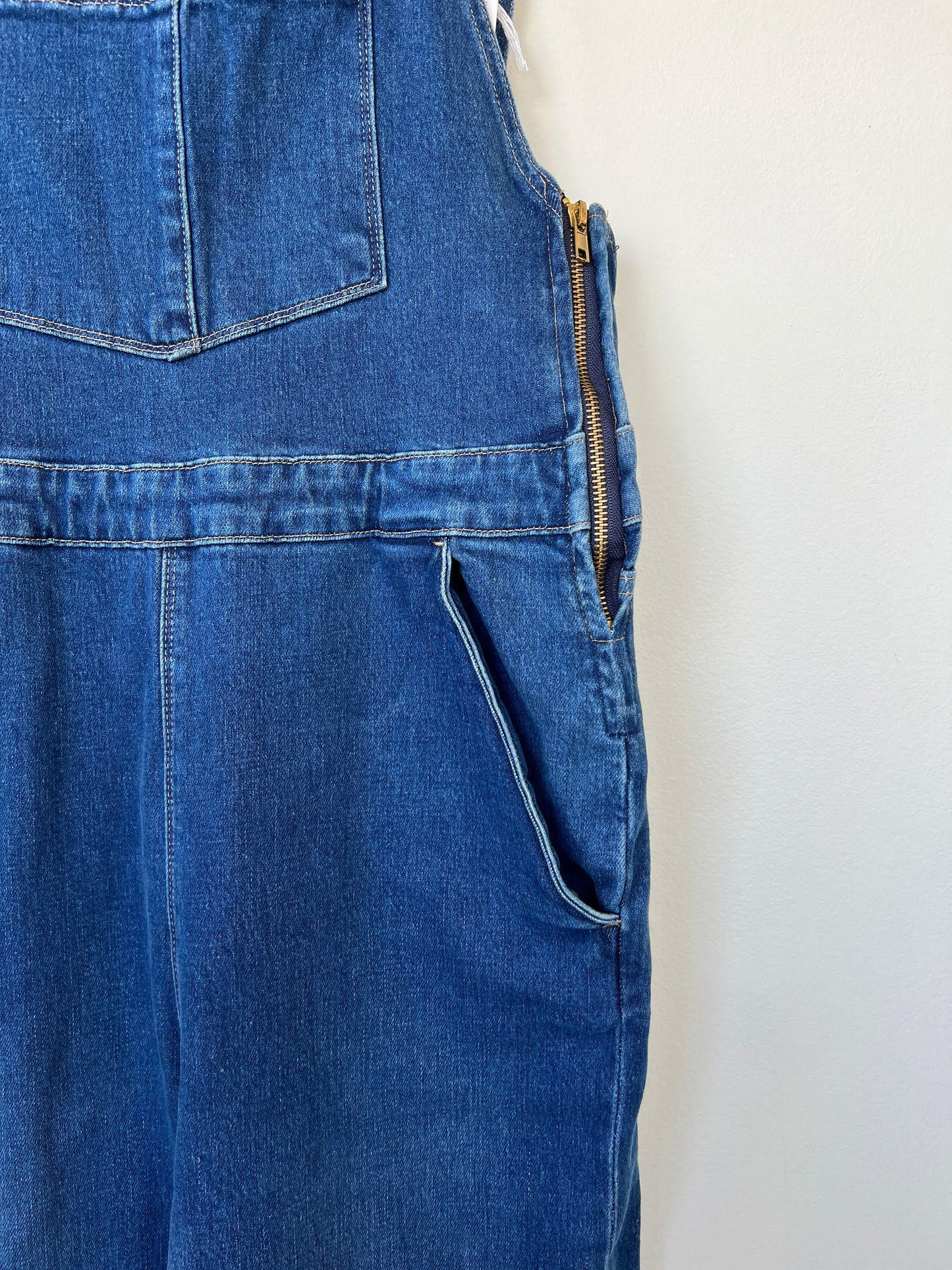 Frame - Wide leg dungarees