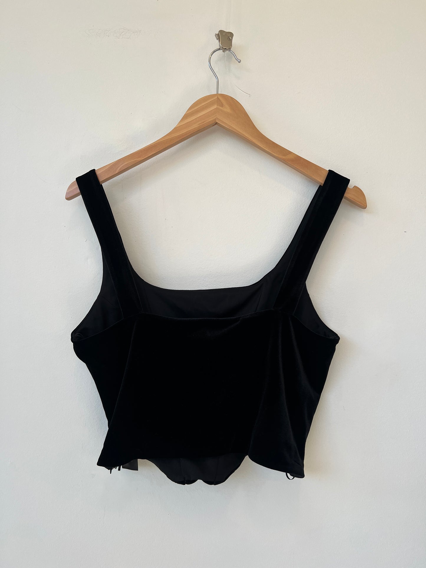 Anthropology - Velvet crop top