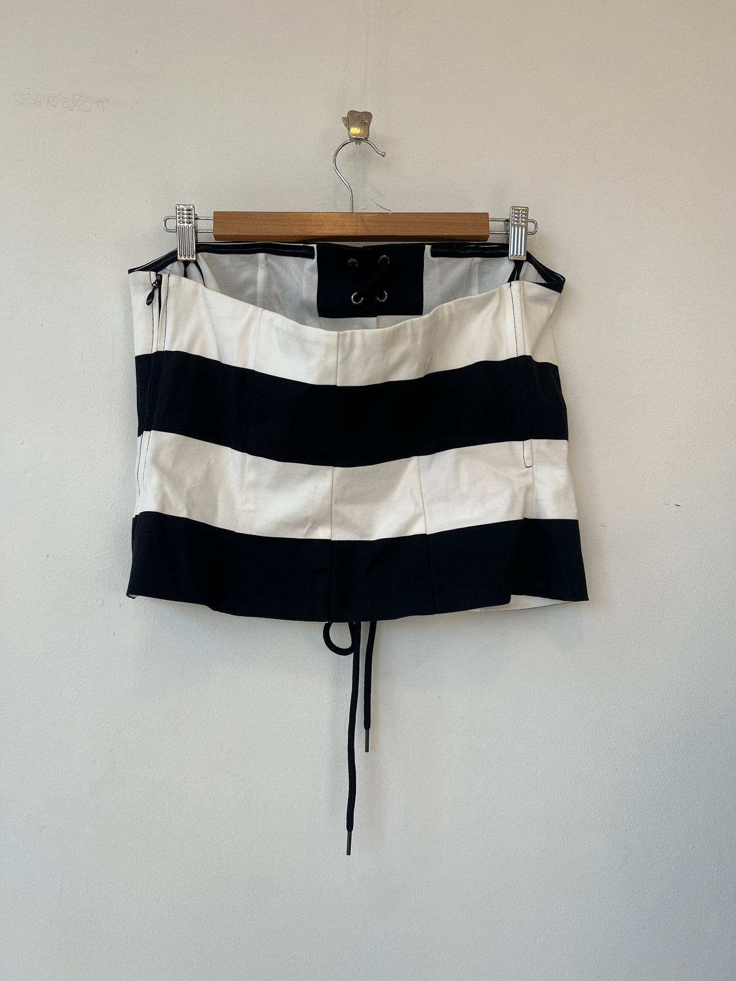 H&M - Striped corset top