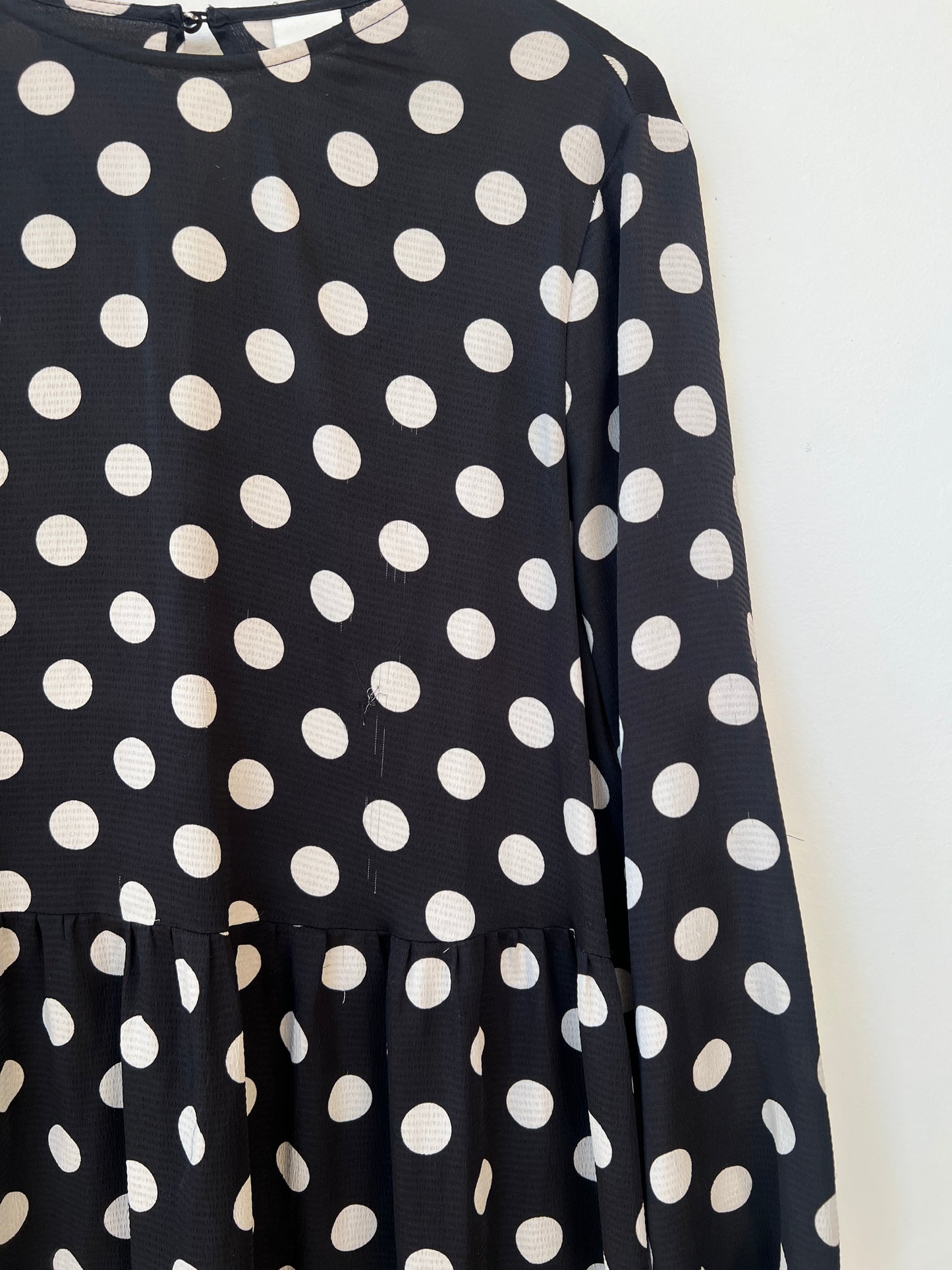 H&M - Polka dot long dress