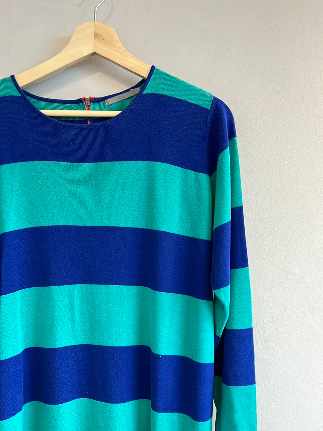 COS - Striped knitted wool dress