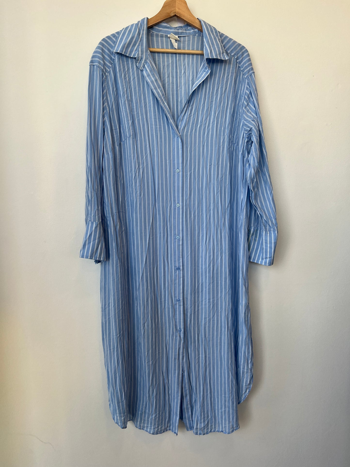 H&M - Striped shirt dress