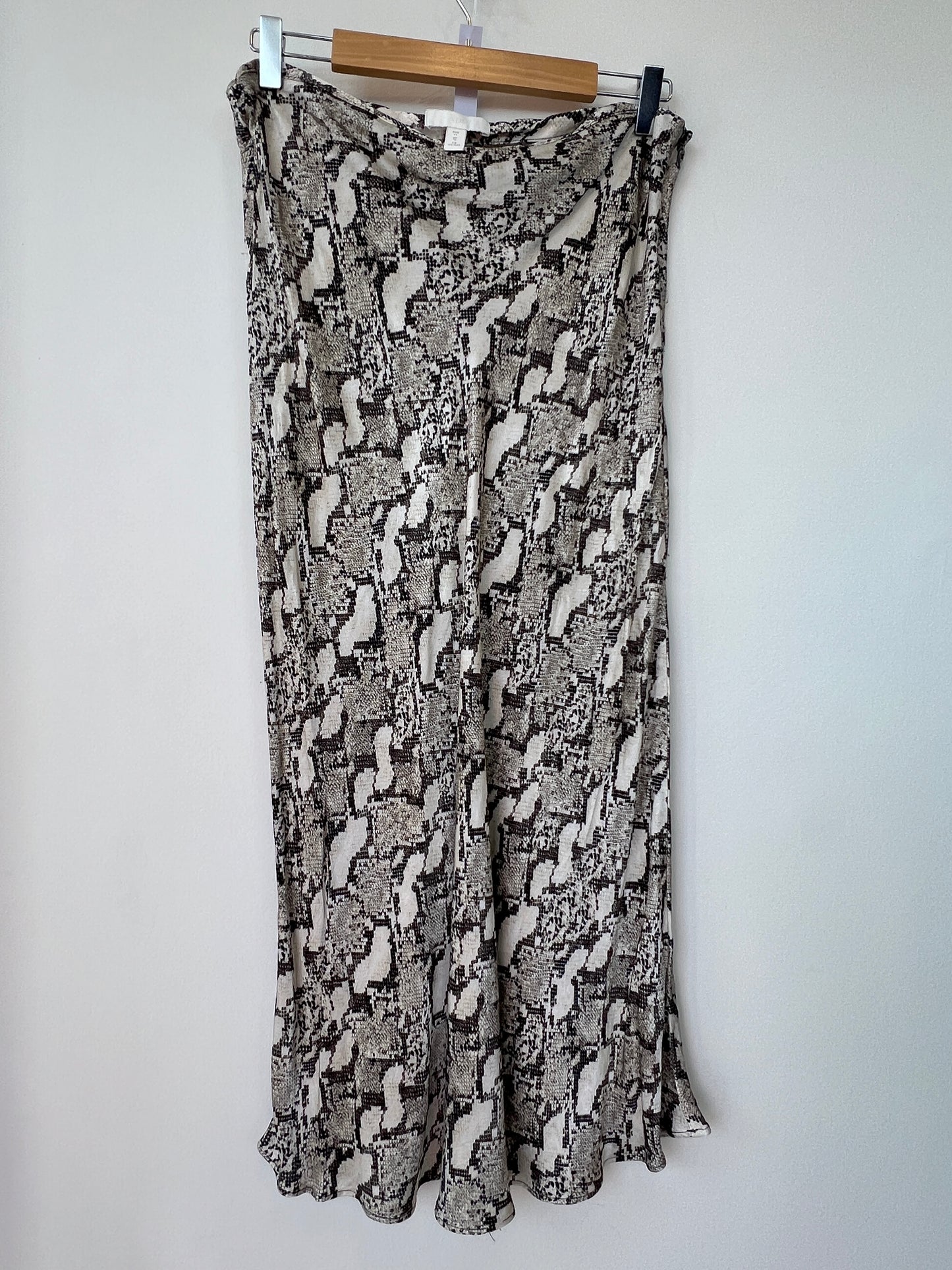 H&M - Snake print skirt