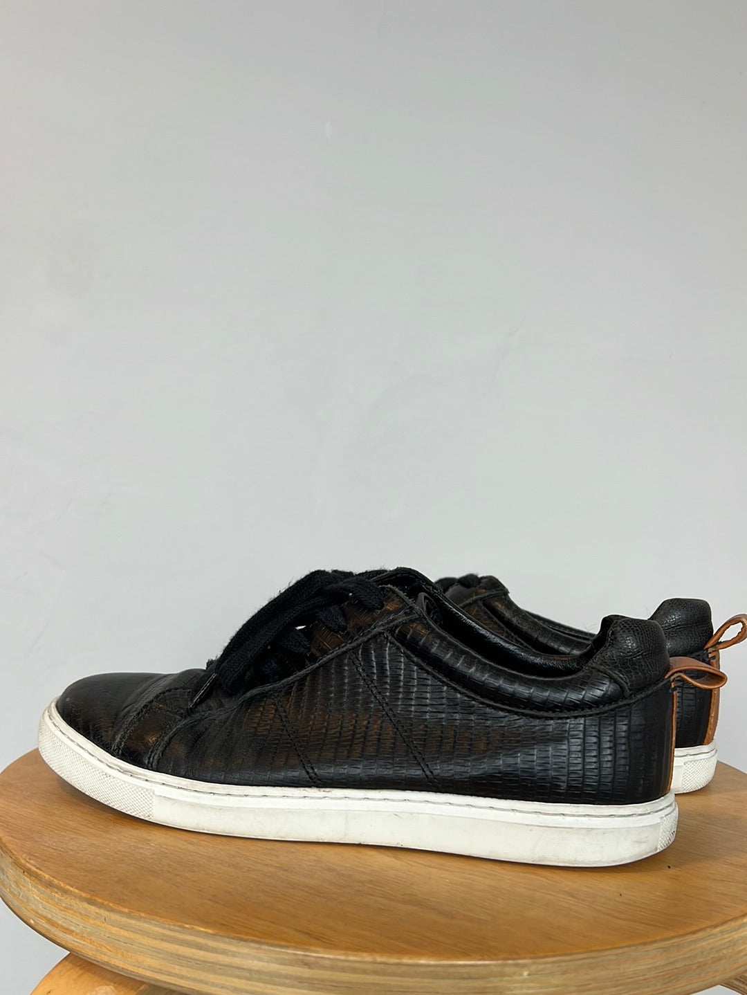 Whistles - Snake leather trainers