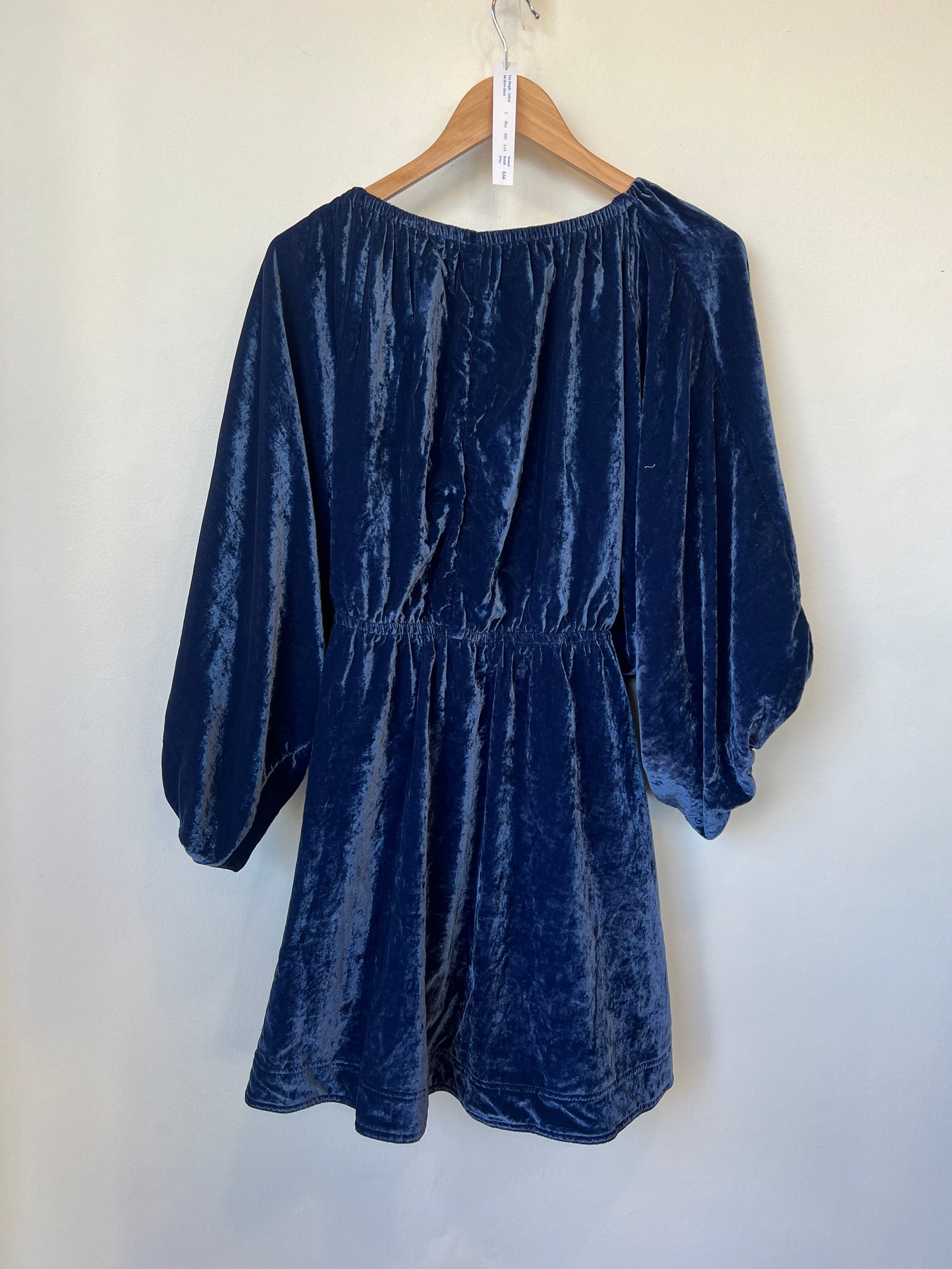 Free People - Velvet bat slevve dress