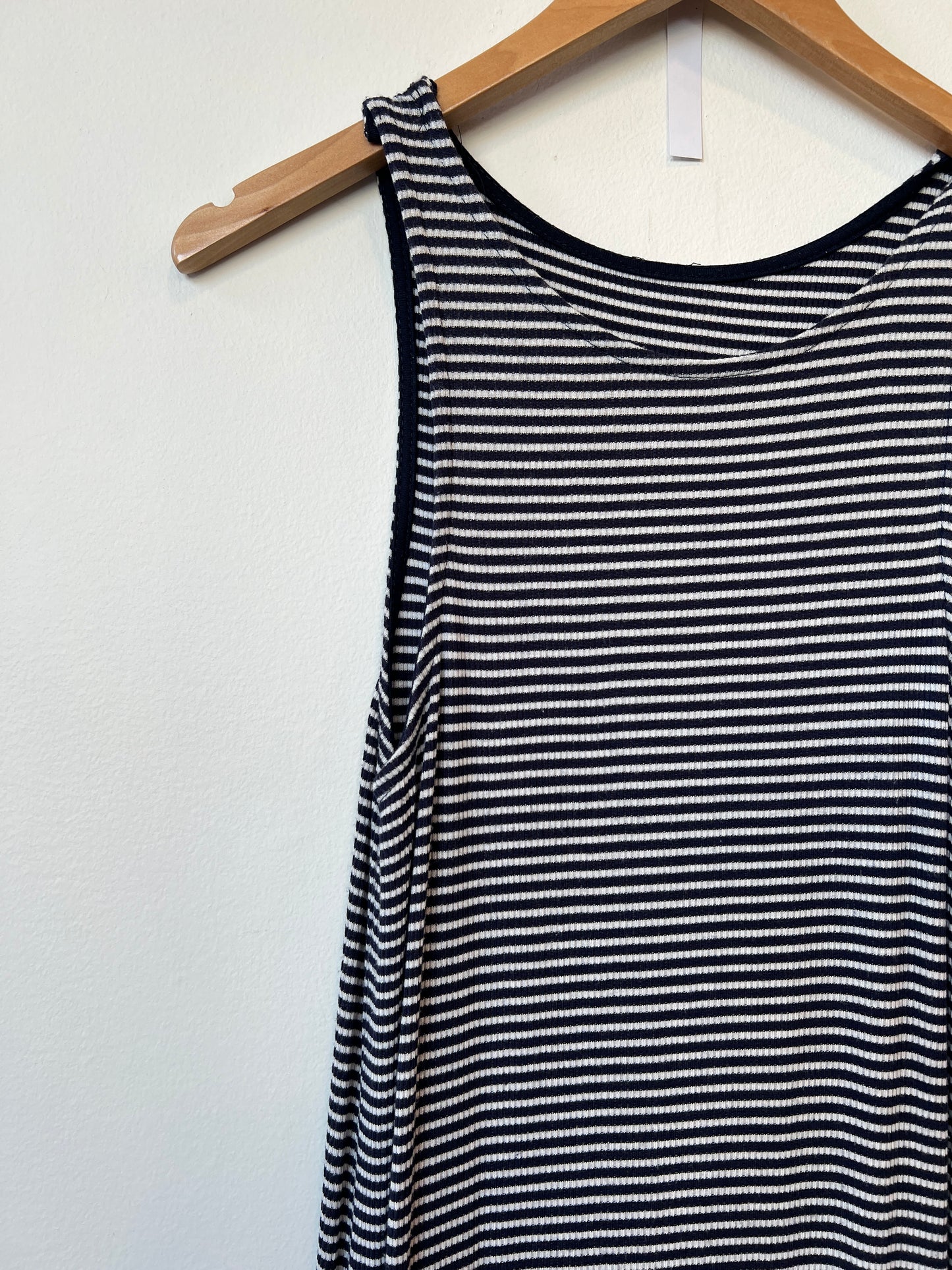 Stripe jersey dress