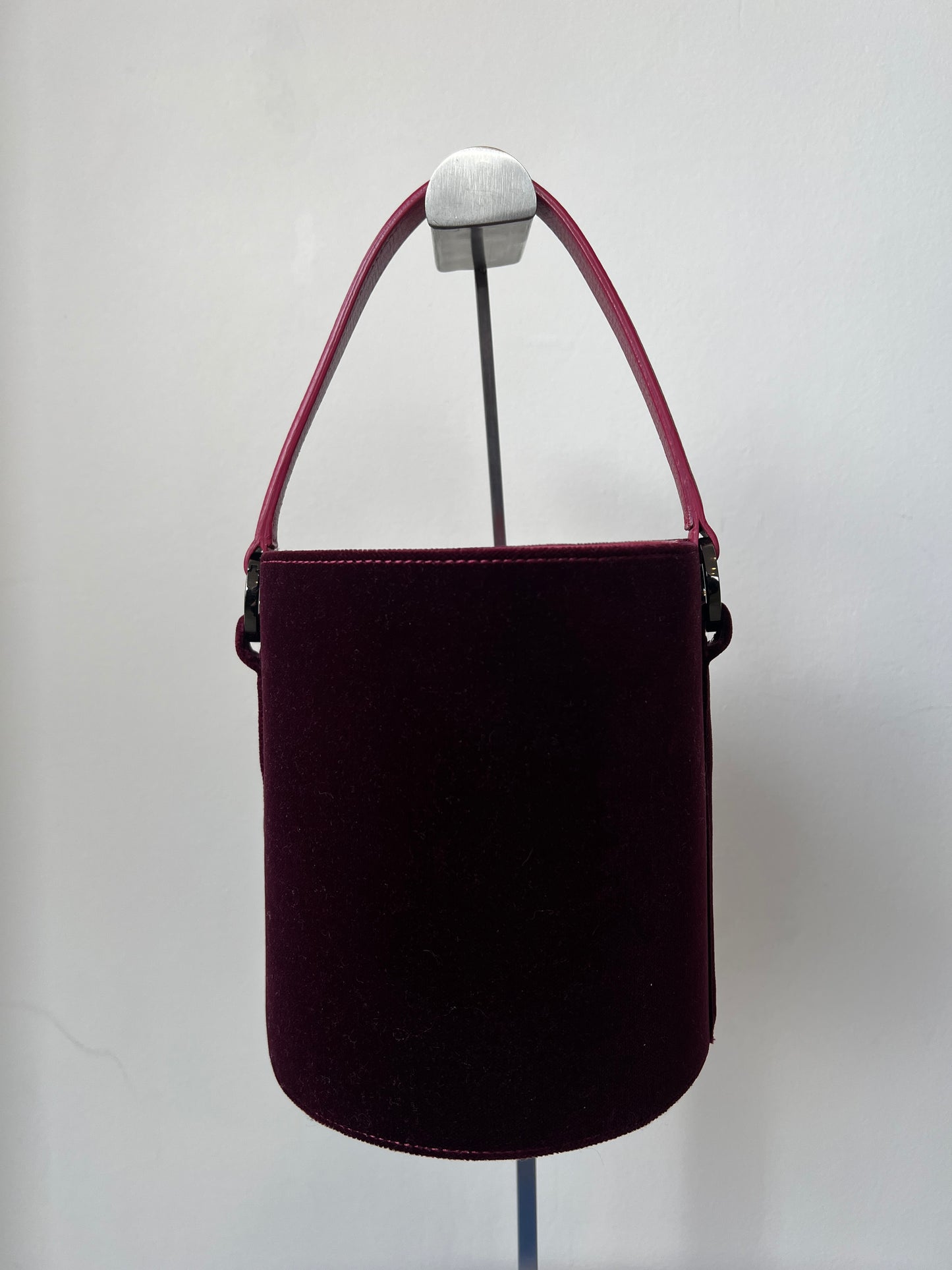 Meli Melo - Made in Italy velvet bucket bag