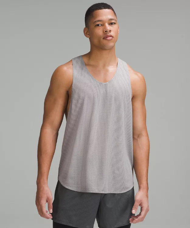 Lululemon - lab Grid Mesh Singlet Graphic